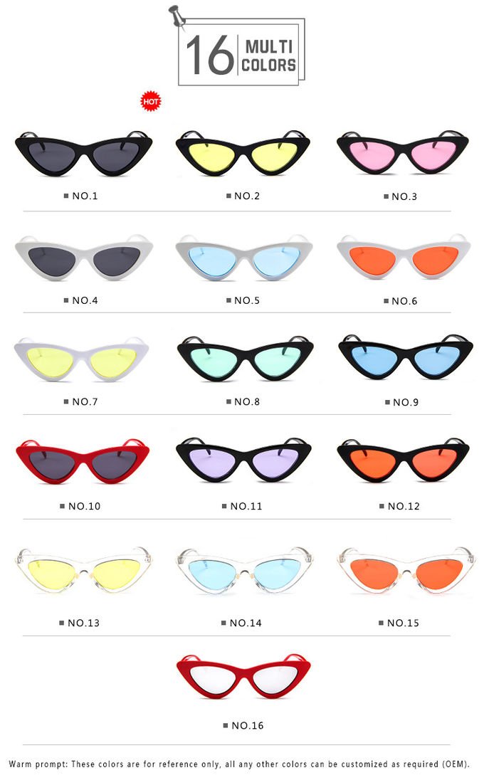Butterfly Cat Eye Frame Glasses Trendy Street Style Hot Sale Sunglasses 7