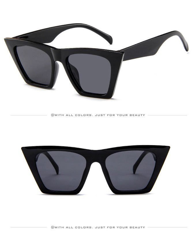 Retro Luxury Sunglasses BSCI Women'S Plastic Candy Color Glasses Outdoor Travel 5