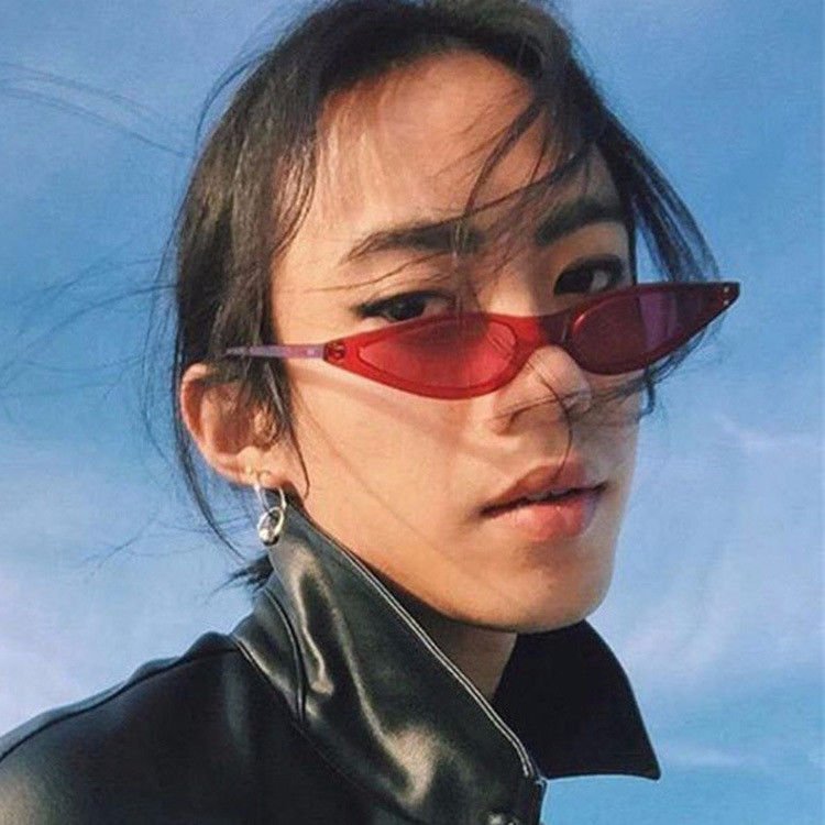 buy Retro Small Petals Drips Design Small Cat Eye Sunglasses Designer Sunnies Fun Glasses online manufacturer