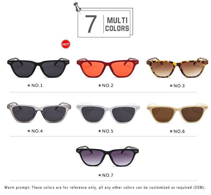 BSCI 146MM Vintage Colored Hot Sale Sunglasses UV400 9
