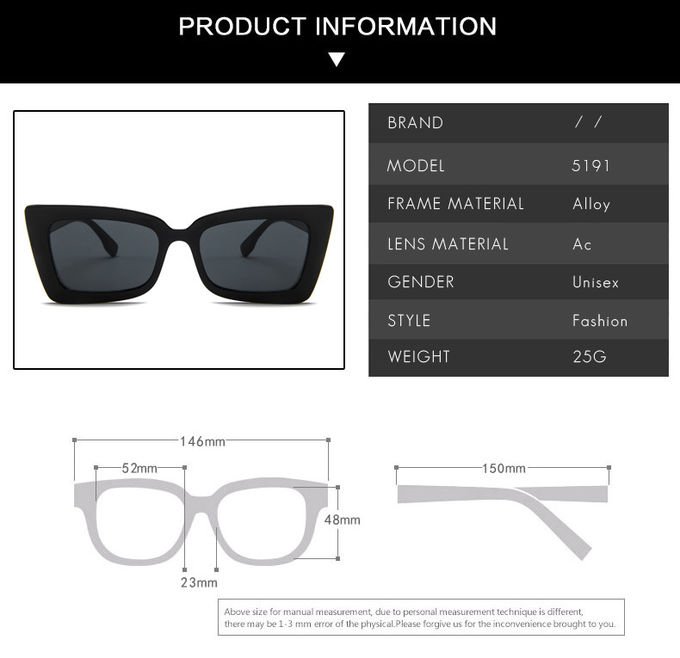 BSCI Trendy Fashion Sunglasses Women Rectangle Frame Clear Mirror Lens Glasses UV400 9