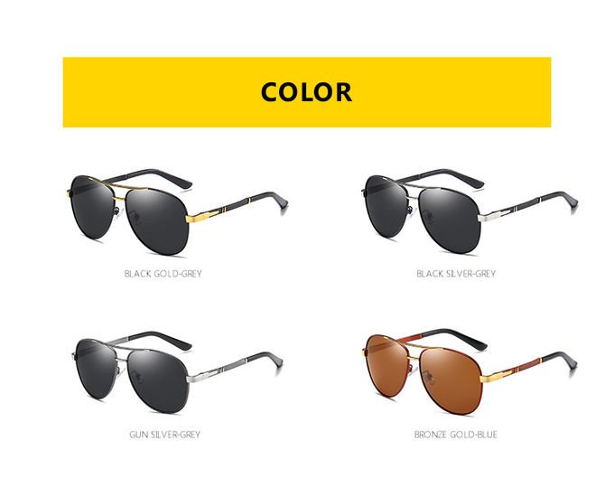 Men 147MM Polarized Stylish Sunglasses Oversized Mirror Lens  Multi Pack 7