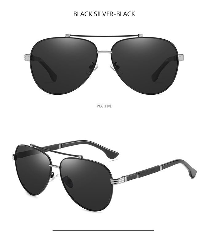 Shades Trendy UV400 Polarized Stylish Sunglasses TAC Luxury Men BSCI 10