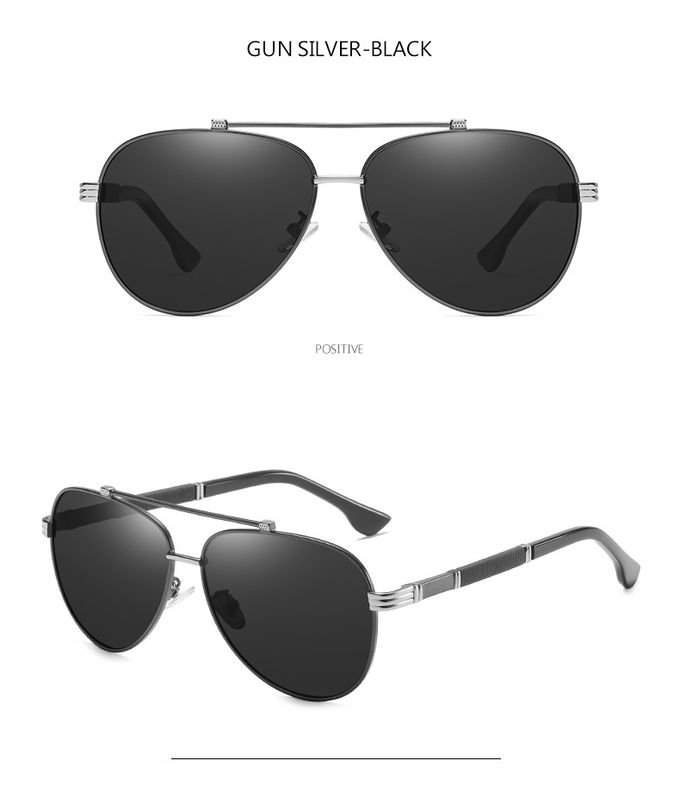 Shades Trendy UV400 Polarized Stylish Sunglasses TAC Luxury Men BSCI 8