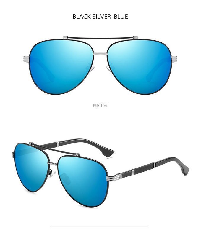 Shades Trendy UV400 Polarized Stylish Sunglasses TAC Luxury Men BSCI 7