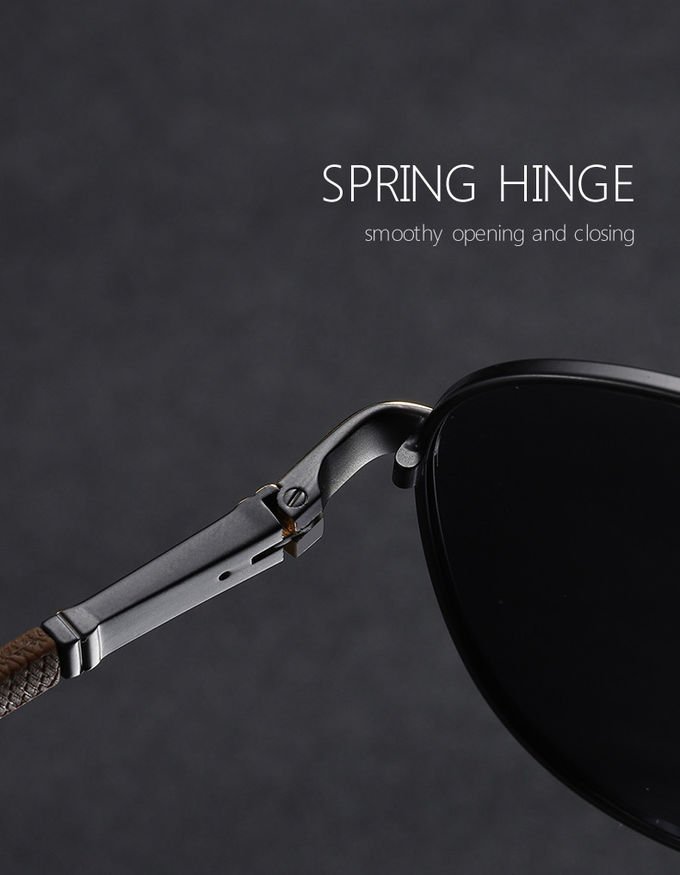 Shades Trendy UV400 Polarized Stylish Sunglasses TAC Luxury Men BSCI 2