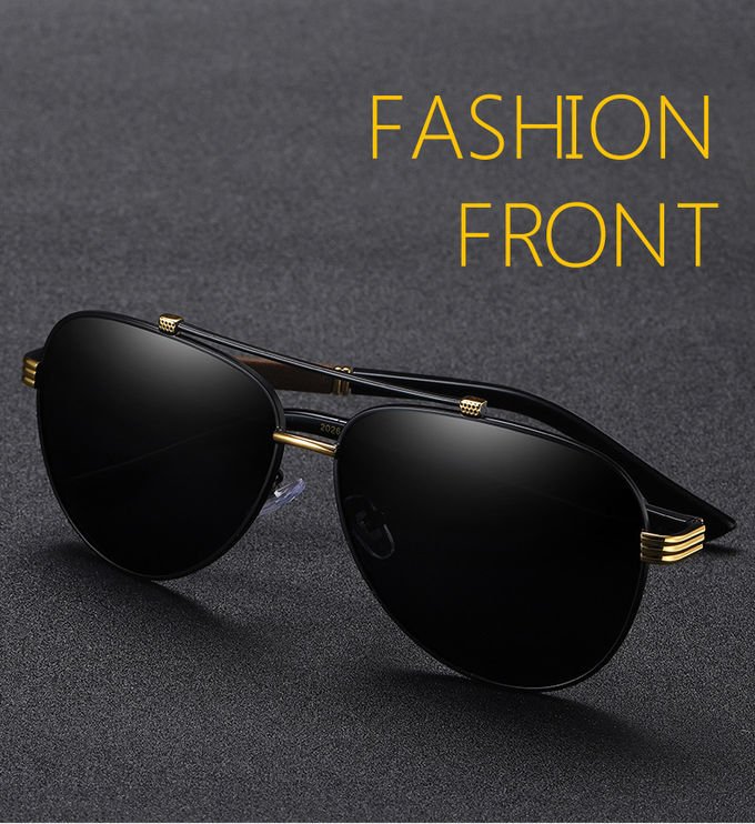 Shades Trendy UV400 Polarized Stylish Sunglasses TAC Luxury Men BSCI 0
