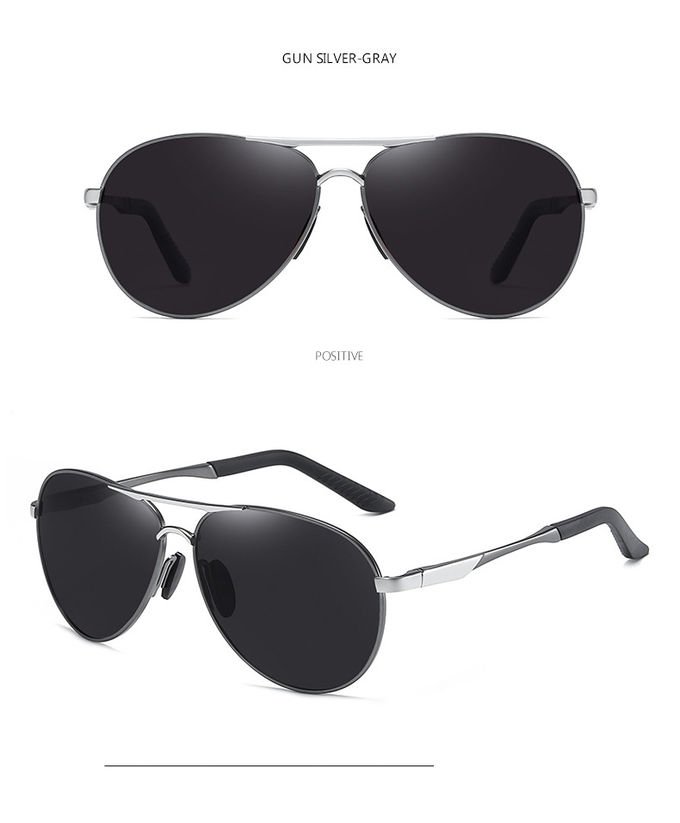 Ultra Lightweight Rectangular Polarized Stylish Sunglasses UV400 Protection 6