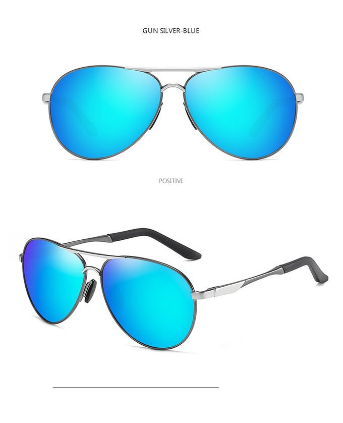 Ultra Lightweight Rectangular Polarized Stylish Sunglasses UV400 Protection 9