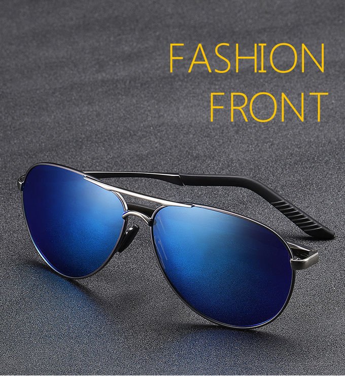Ultra Lightweight Rectangular Polarized Stylish Sunglasses UV400 Protection 0