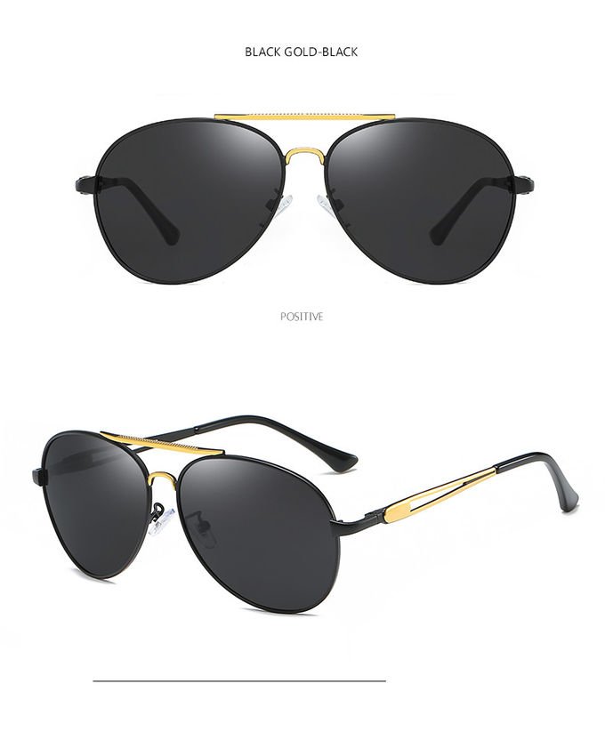 Polarized Retro Shades Sunglasses BSCI Men Unbreakable Frame Glasses 8