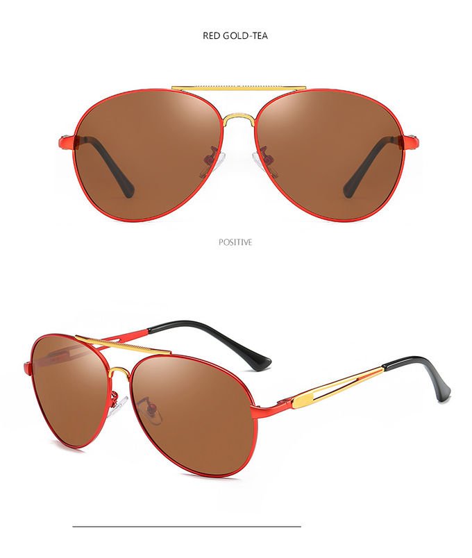 Polarized Retro Shades Sunglasses BSCI Men Unbreakable Frame Glasses 9