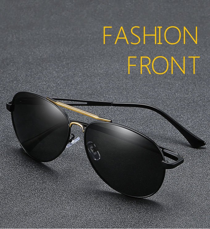 Polarized Retro Shades Sunglasses BSCI Men Unbreakable Frame Glasses 0