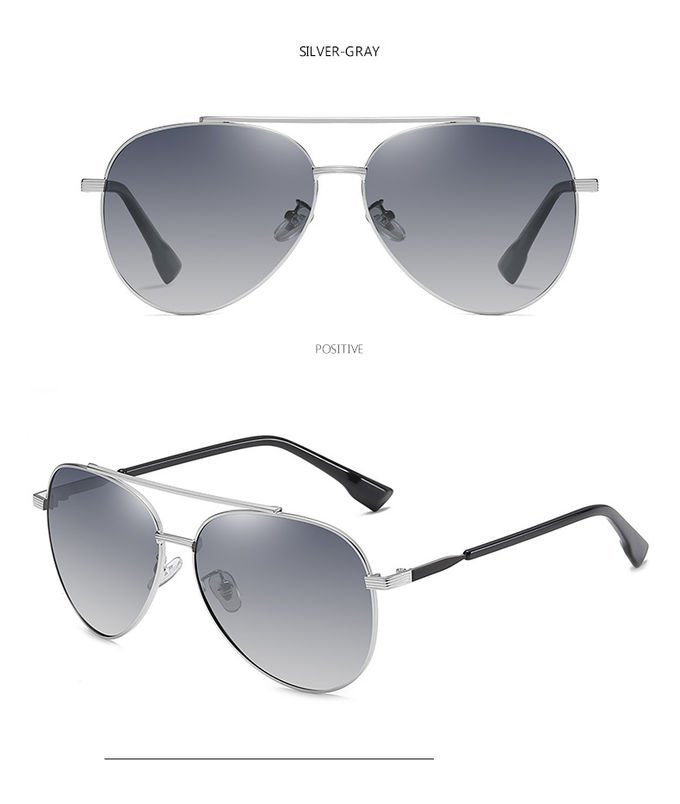 Portable TAC Polarized Photochromic Sunglasses Men'S UV400 Driving Transition Lens 7