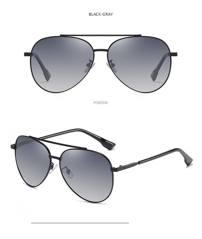Portable TAC Polarized Photochromic Sunglasses Men'S UV400 Driving Transition Lens 8