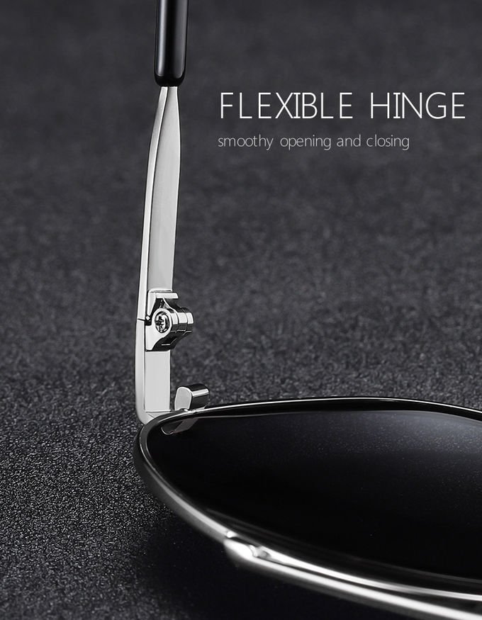 Portable TAC Polarized Photochromic Sunglasses Men'S UV400 Driving Transition Lens 4
