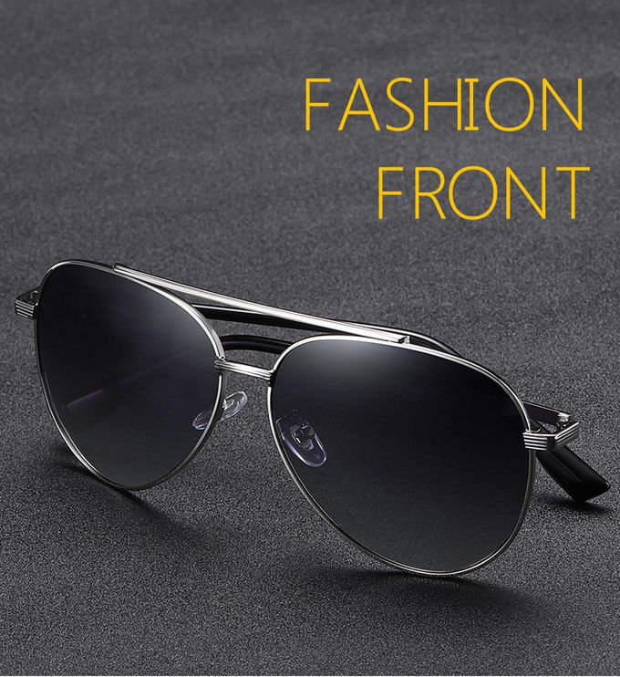 Portable TAC Polarized Photochromic Sunglasses Men'S UV400 Driving Transition Lens 0