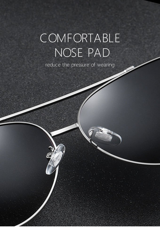 Portable TAC Polarized Photochromic Sunglasses Men'S UV400 Driving Transition Lens 3