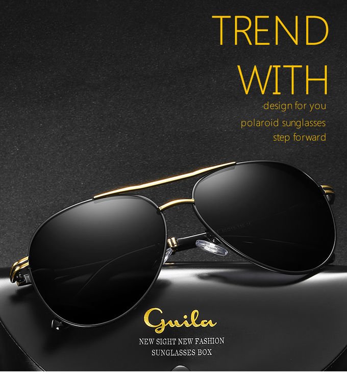 Memory Mens Metal Frame Sunglasses Spring Leg Fashion Polarized 0
