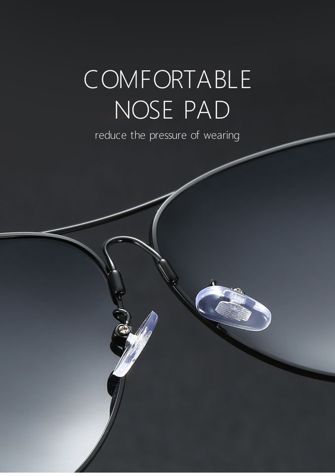 Memory Metal Frame Polarized Sunglasses Fashion Spring Leg Stylish 4
