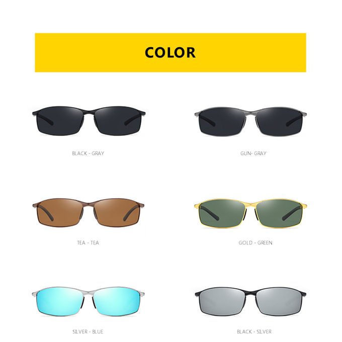Bike Motorcycle Mens Luxury Polarized Stylish Sunglasses Photochromic Sunglasses With Polarized Lens 12