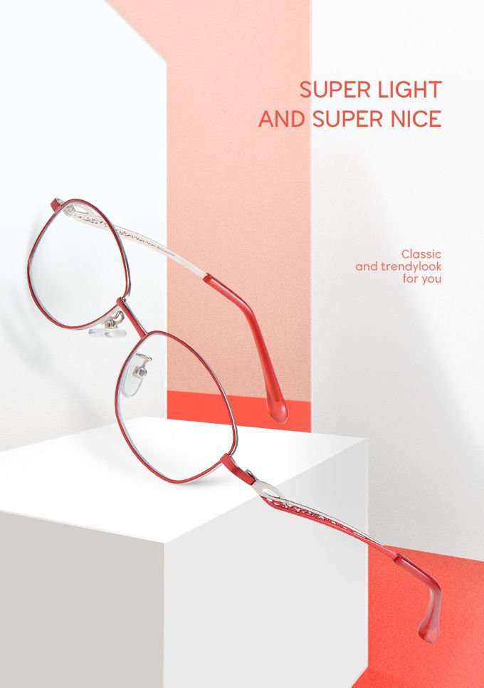 Colorful Full Frame Reading Glasses Cute Readers For Women Anti Blue Light 1