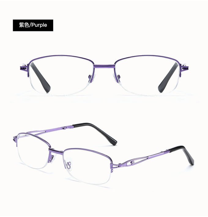 Red Classic Fashion Reading Glasses BSCI Folding Reading Glasses Anti Blue 5