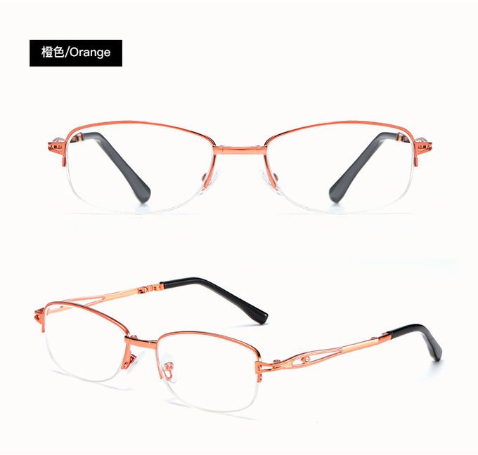 Red Classic Fashion Reading Glasses BSCI Folding Reading Glasses Anti Blue 6
