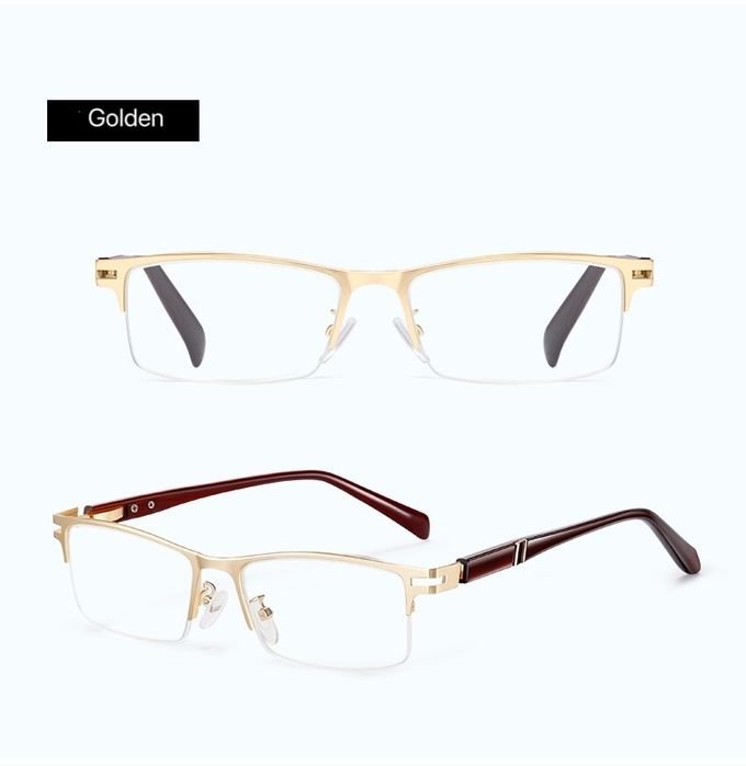 Half Frame Anti Blue Light Portable Reading Glasses 141MM Minimize Headache 3