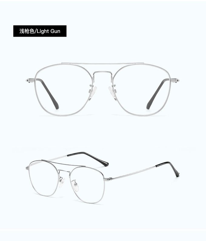 Titanium Multifocal Metal Frame Aviator No Line Progressive Reading Glasses Clear Lens Tortoise Acetate 4