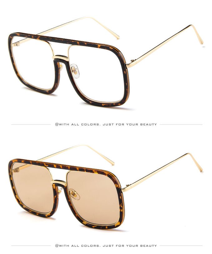 BSCI 135MM Big Square Mens Sunglasses Frame Polarized Promotion Sunglasses 2