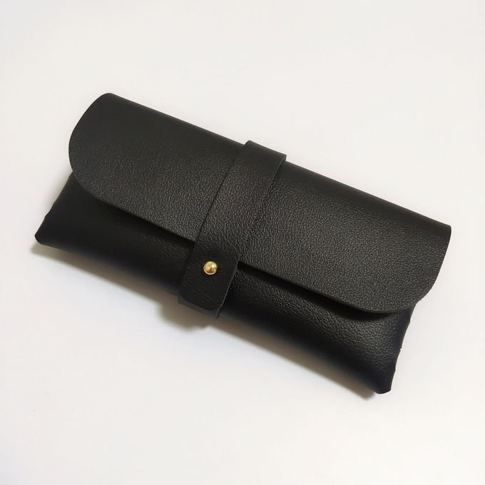 Soft Eyeglass Case Vintage Glasses Pouches PU Eyewear Bag Leather Sunglasses Case 3