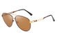 146MM Unisex Polarized Sunglasses Mirror Lens UV400 Metal Pilot