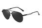 146MM Unisex Polarized Sunglasses Mirror Lens UV400 Metal Pilot