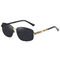 Adult Trend Outdoor Shades Metal Frame Polarized Sunglasses Mens Luxury Black Frame