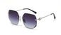Frameless Sunglasses Gradient Sunglasses Women'S Metal Frame Polarized Vintage