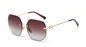 Frameless Sunglasses Gradient Sunglasses Women'S Metal Frame Polarized Vintage