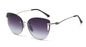 Frameless Trim Hollow Womens Driving Sunglasses Metal Frame Polarized