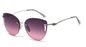 Frameless Trim Hollow Womens Driving Sunglasses Metal Frame Polarized