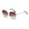 UV400 Gradient Lens Sunglasses Hollow Metal Frame Polarized