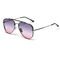 UV400 Vintage Flat Top Gradient Sunglasses BSCI Affordable Polarized Sunglasses