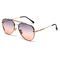 UV400 Vintage Flat Top Gradient Sunglasses BSCI Affordable Polarized Sunglasses
