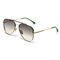 UV400 Vintage Flat Top Gradient Sunglasses BSCI Affordable Polarized Sunglasses