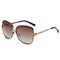 BSCI 145MM Women Polarized Vintage Big Frame Sunglasses Ladies Shades