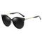 BSCI UV400 Fashion Polarized PC Sunglasses For Women Rhinestones Coating Lenses