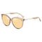 BSCI UV400 Fashion Polarized PC Sunglasses For Women Rhinestones Coating Lenses