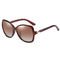 Female Clout UV400 Big Frame Glasses 2021 Stylish Polarized Sunglasses Brand Your Logo