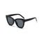 Trendy Fashion BSCI Women Cat Eye Sunglasses 147MM Leopard Frame