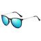 Men 144MM Square Frame Polarized Sunglasses Classic TAC Retro Style Yellow Night Vision Len