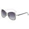 Retro Engraving 143MM Metal Frame Custom Polarized Sunglasses UV400